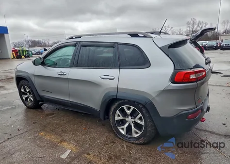 2014 Jeep Cherokee Trailhawk z USA, uszkodzony, nr VIN 1C4PJMBS2EW267887